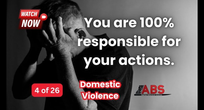 You Are 100% Responsible for Your Actions | Accountability in Domestic Violence (Ep. 4)